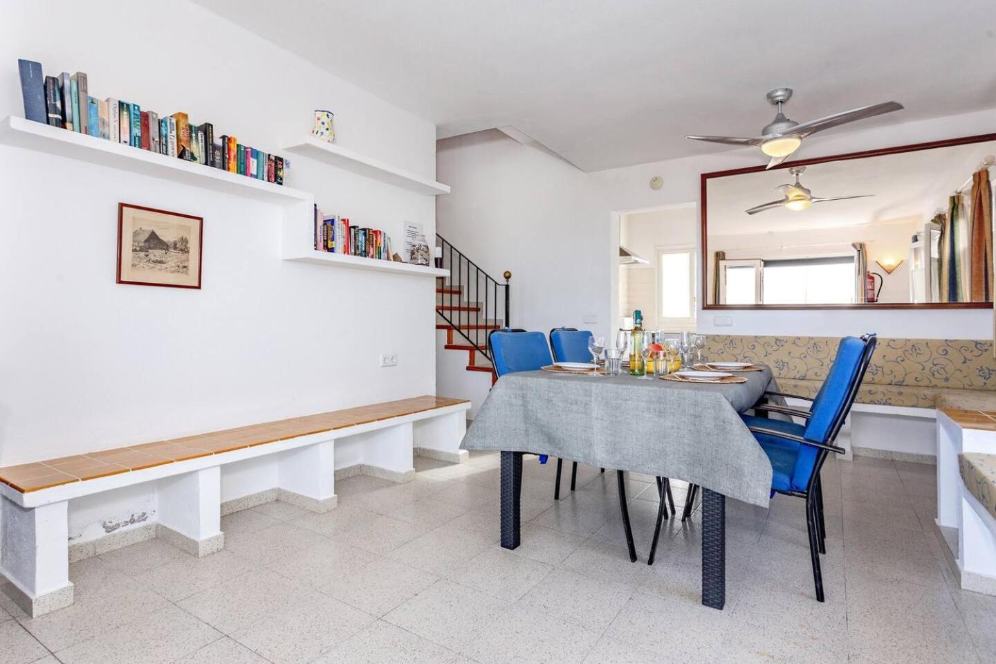 Villa Victor - Primera Linea Mar, Vista A Puesta De Sol Кала-эн-Бланес Экстерьер фото